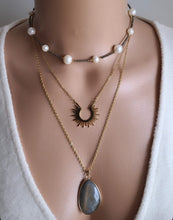 Charger l'image dans la galerie, Collier Théia Labradorite