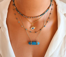 Charger l&#39;image dans la galerie, Collier Luna Aigue-marine
