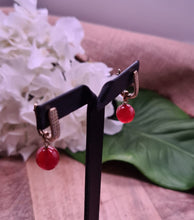 Charger l'image dans la galerie, Boucles d'oreilles Lila Orange Sun
