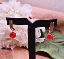 Charger l'image dans la galerie, Boucles d'oreilles Lila Orange Sun
