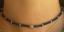 Charger l'image dans la galerie, Choker Midnight Blue
