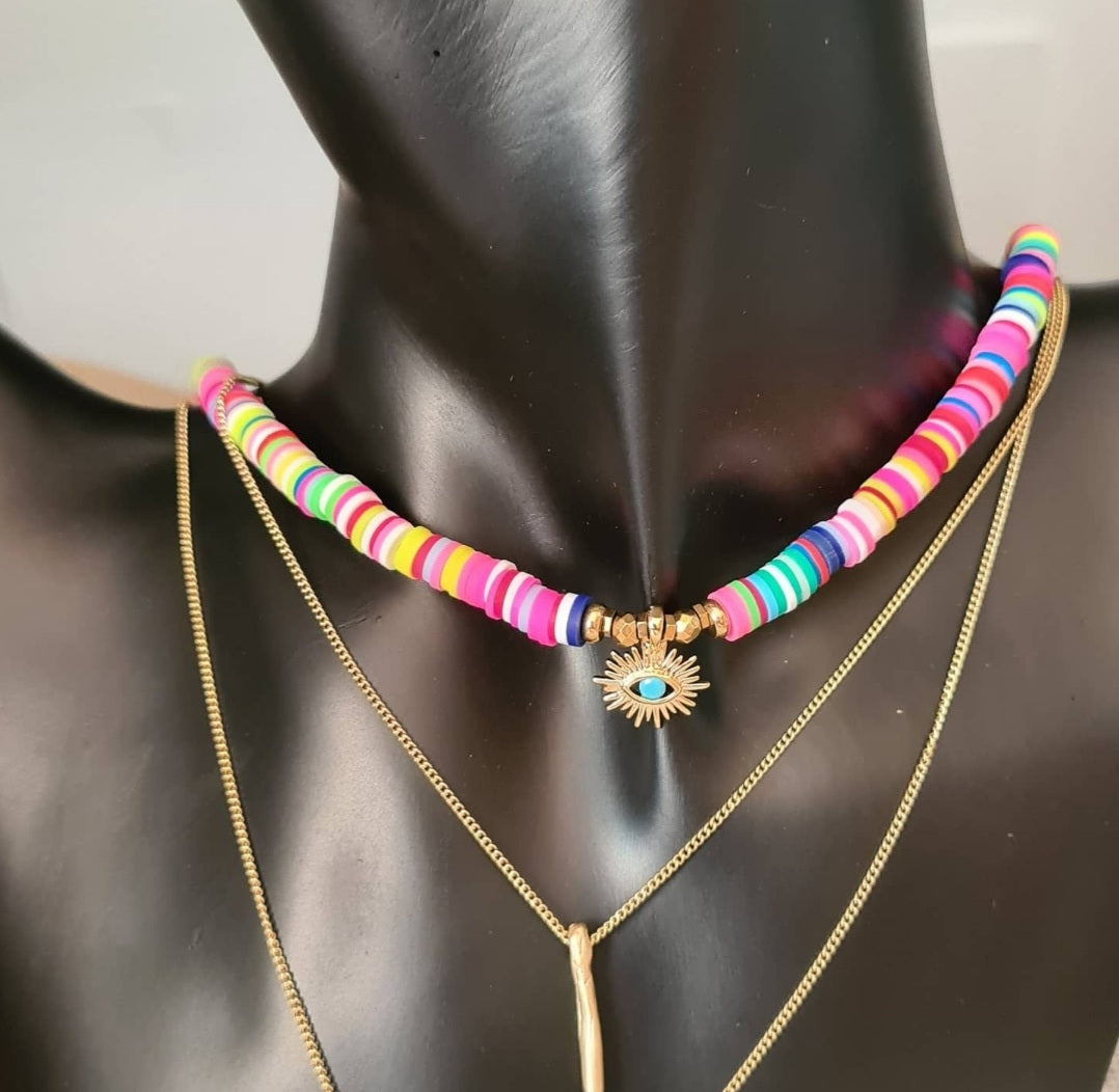 Collier colours eye
