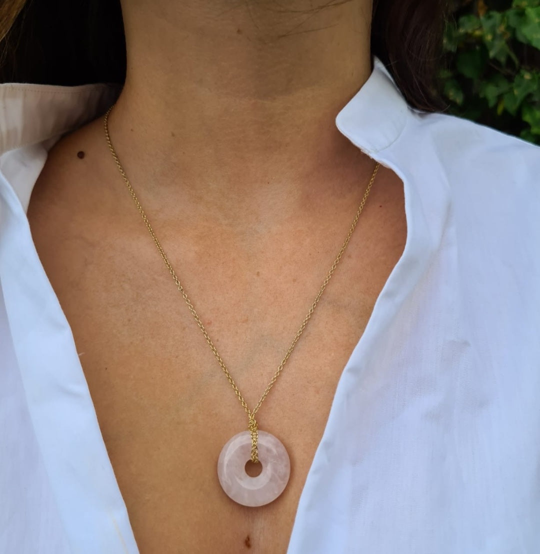 Collier Pink Donut