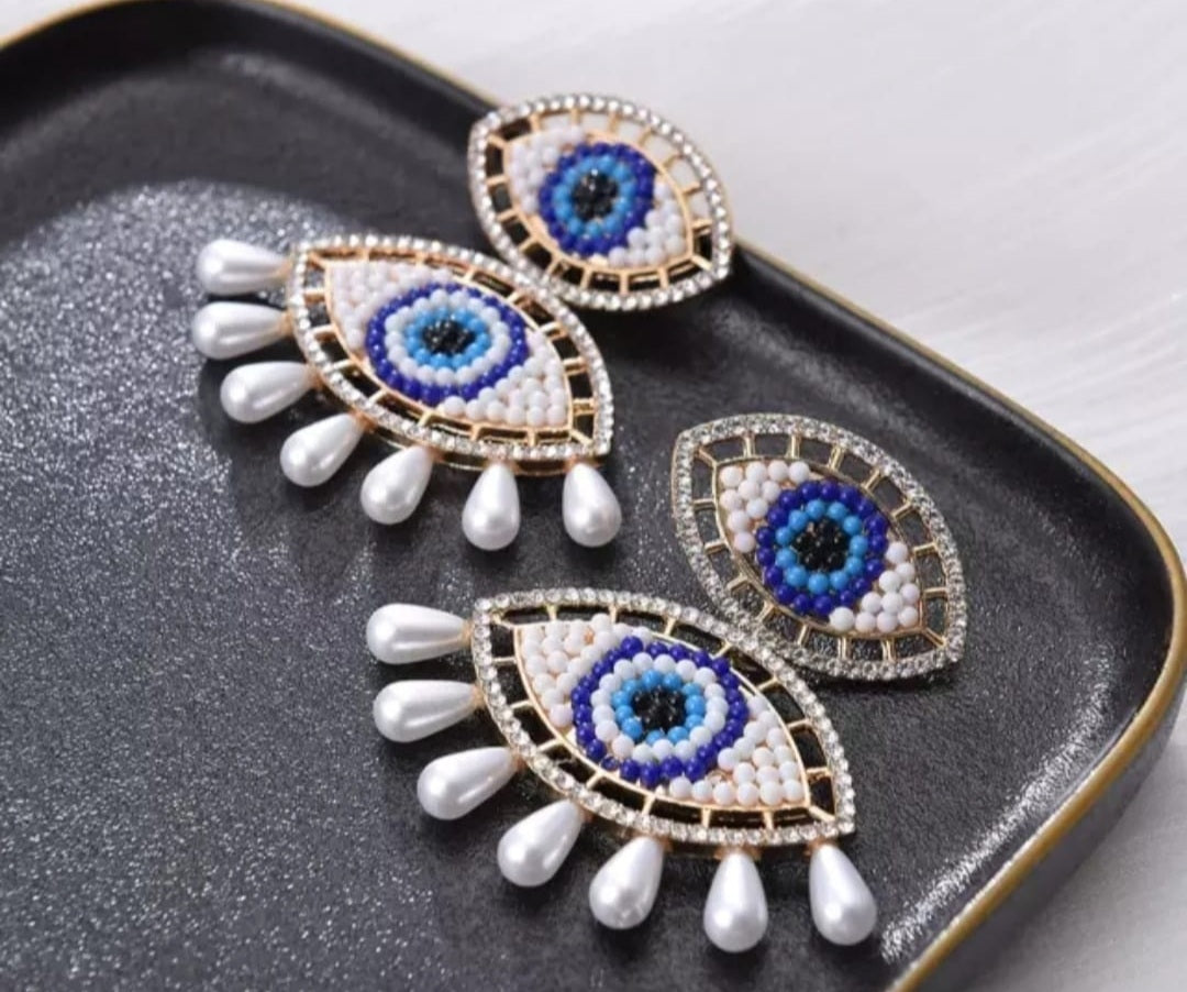 Boucles d'oreilles blue shift