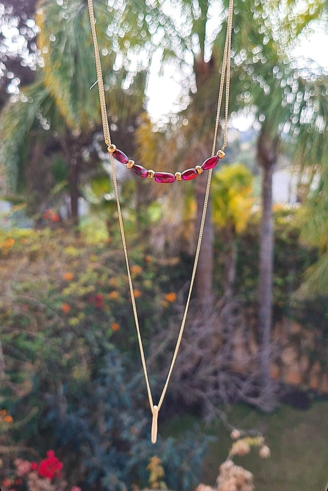 Collier Magic Garnet