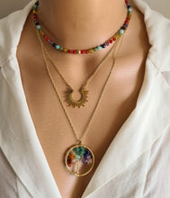 Charger l'image dans la galerie, Choker 7 Chakras
