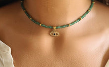 Charger l&#39;image dans la galerie, Collier Eye jade
