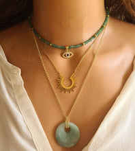 Charger l&#39;image dans la galerie, Collier Eye jade
