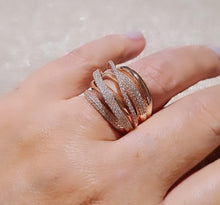 Charger l&#39;image dans la galerie, Bague Cirles diamonds
