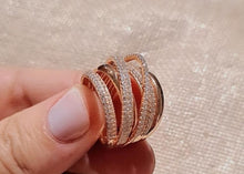 Charger l&#39;image dans la galerie, Bague Cirles diamonds
