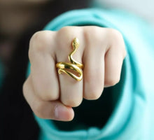 Charger l&#39;image dans la galerie, Bague Gold Snake
